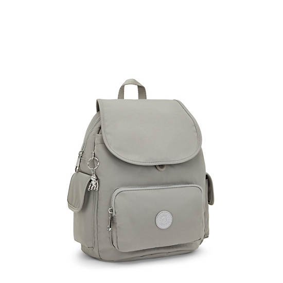 Plecaki Kipling City Pack Small Klasyczne Szare | PL 1716BE